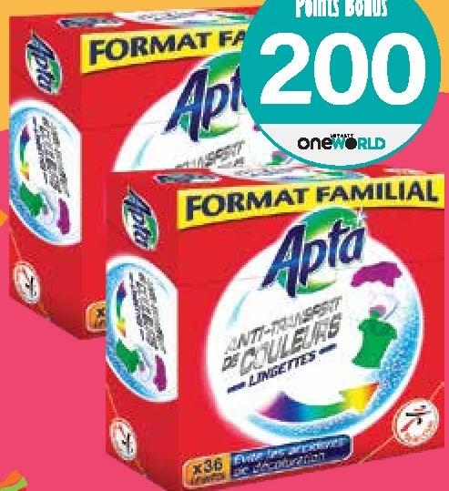 Apta Anti-Color Transfer Sheets x 36