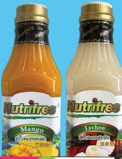 Nutrifres Concentrated Juice 1000g (Gamme)