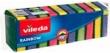 Vileda Rainbow Scouring Sponges x 10
