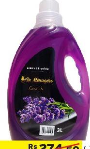 LA MÉNAGÈRE LESSIVE LIQUIDE MACHINE 3L (3 REFS)