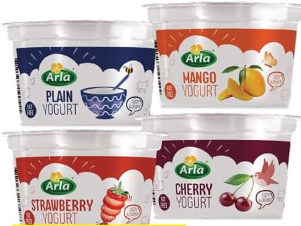 Arla Low Fat Yogurt 100g (Gamme)