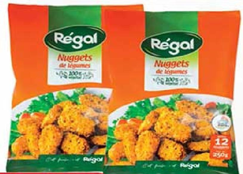 Régal Nuggets de Légumes 250G