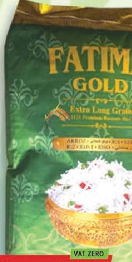 Fatima Gold Basmati Rice 1121 20kg