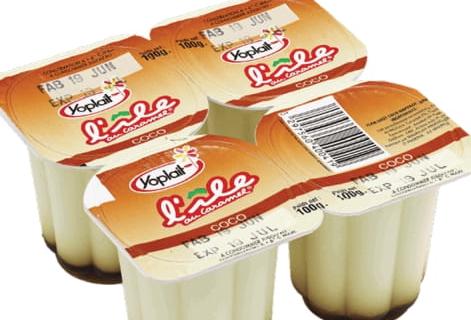 Yoplait Ile au Caramel Coco / Vanille 100G
