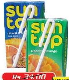 Sun Top Fruit Juice 250ml (All Refs)
