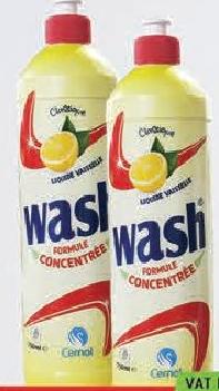 Wash Liquid Dishwash 750ml (4 Refs) Except Ultra