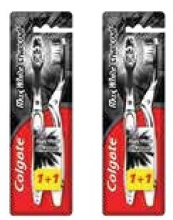 Colgate Toothbrush Max White Charcoal x 2