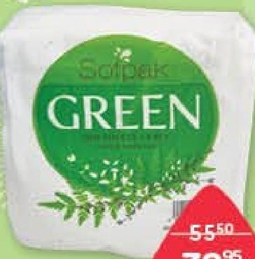 Sofpak Green Serviettes de Table 1 Ply x 100 Sheets
