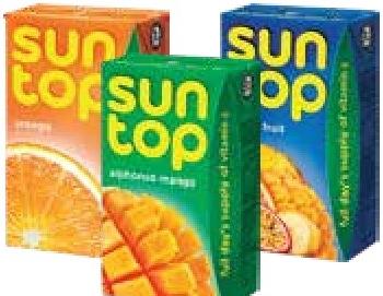 Sun Top Fruit Drink 250ml