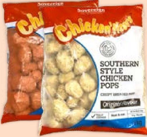 Chicken'tizers Pops 1kg (Original/Hot & Spicy)
