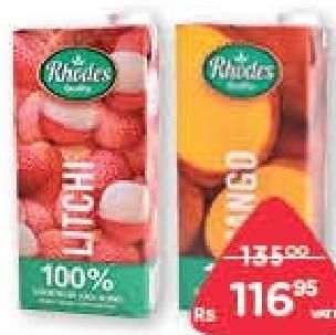Rhodes Jus de Fruits Tous Parfums 1L
