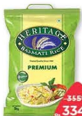 Heritage Premium Basmati Rice 5 kg