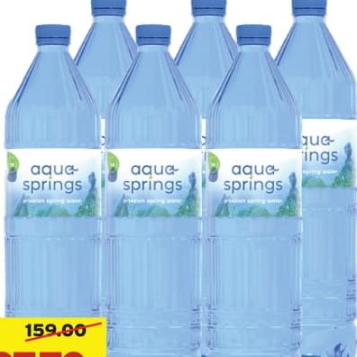 AQUA SPRING WATER 1.5LT PACK 6