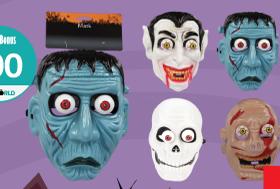 Halloween Mask 25x19cm