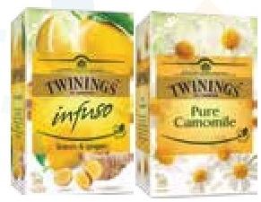 Twinings Infuso Lemon & Ginger / Pure Camomile Tea 20g - 40g