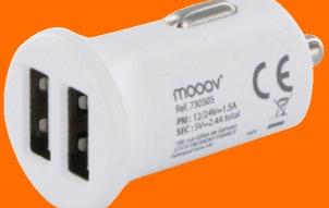 MOOV Car Charger Ref: 730305