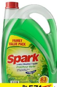 Spark Lessive Liquide Machine 5L (2 Refs)