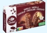 Carrefour Classic Chocolate Vanilla Ice Cream Bars 12 x 45g