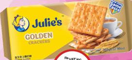 Julie's Golden Crackers - 368g