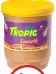 Tropic Smooth Peanut Butter in Plastic Jar 250g