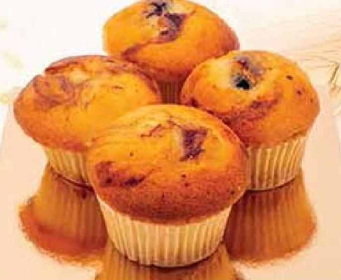 D'OR & MIE Muffin Blueberry x 4