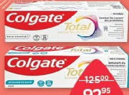 Colgate Total Dentifrice Action Visible, Active Prevention Toute la Gamme 75 ml