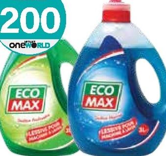 Ecomax Lessive Liquide Machine 3L