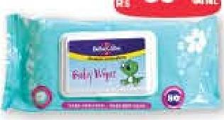 BébéCâlin 80 Wipes with Lids Aloe Vera, Camomille & Vitamin E
