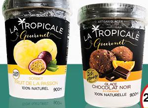 La Tropicale Gourmet Glace / Sorbet all refs - 900ml