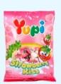 Yupi Gummy Candies, Strawberry Kiss, 65g