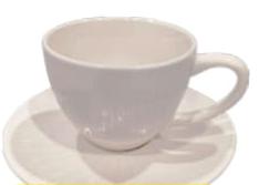 Ceramic White Mug 200ml
