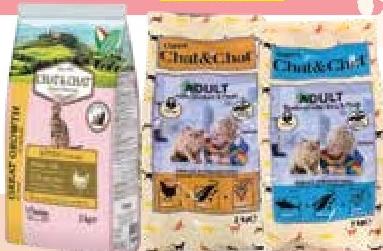 Chat & Chat Expert Pellets for cat & kitten Chicken/Chicken & Peas/Tuna & Peas 2kg