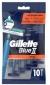 Gillette Blue II Razors 11 x 10