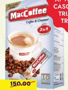 Mac Coffee Sugar Free 3 in 1 x 10 / Original