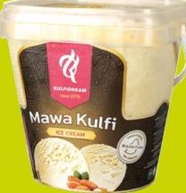 Kulfidream Mawa Kulfi Ice Cream Tub 1000 ml