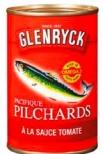 Pilchards in tomato sauce GLENRYCK La boite de 215 g