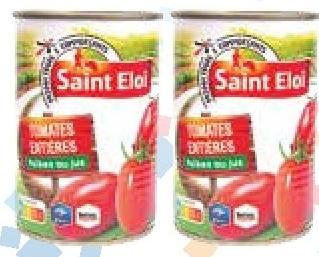 Saint Eloi Whole Peeled Tomatoes in Juice 400g