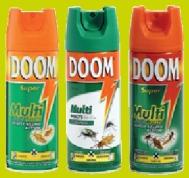 Doom Insecticides La bombe de 300 ml Différentes variétés