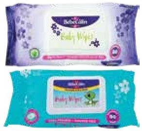 BébéCâlin Baby Wipes with Lids Aloe Vera / Camomille x 80