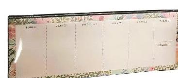 Weekly Planner 60 Sheets