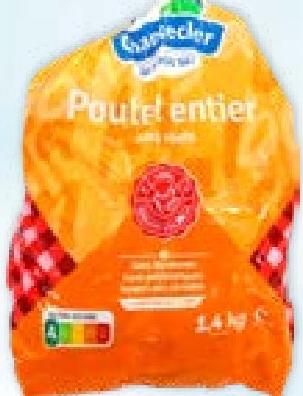 CHANTecLER Poulet Entier 1.4kg