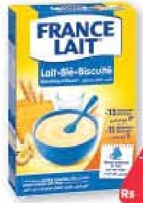 France Lait Céréales Blé Biscuité, Fruits, Miel, Riz Fruits & Miel, Diastase 250 g