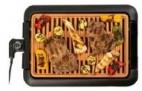 HAUSBERG Electric Grill 23 x 36 cm