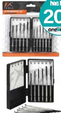 FX Tools Screwdriver Precision Set of 11
