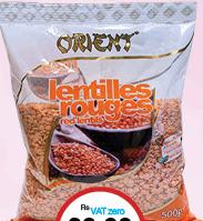 Orient Red Lentils 500g