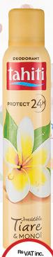 Tahiti Deo Spray Grenade et Monoï/Orchidée et Monoï/ Tiare et Monoï - 200ml