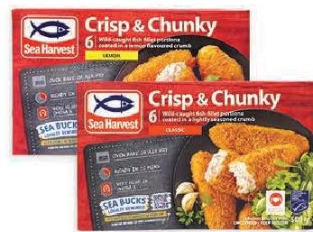 Sea Harvest Crisp & Chunky Classic/Lemon 500g