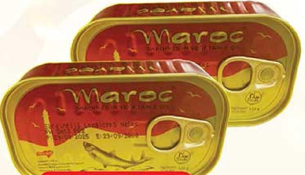 Maroc Sardines Veg Oil 125g
