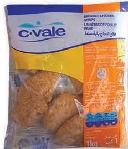 C-Vale Breaded Seasoned Chicken Fillet 1kg