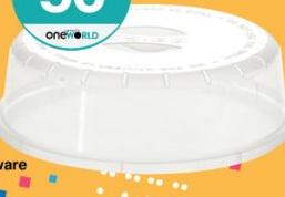 Excellent Houseware Transparent Microwave Cover Ø24cm